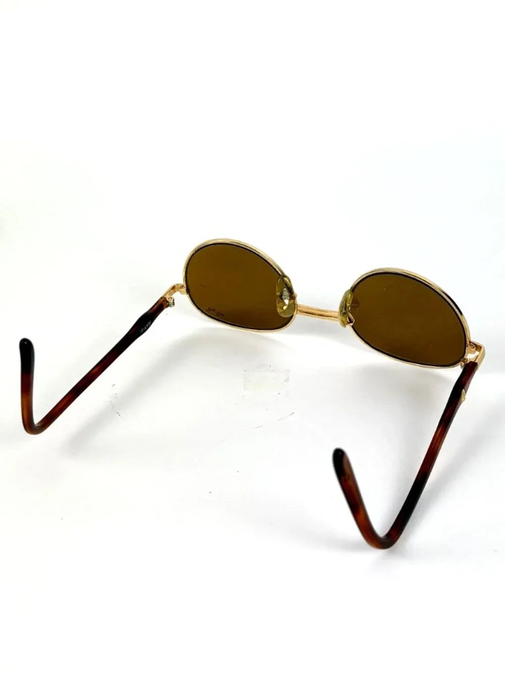Authentic 90s Ray-Ban B&L Gold-Plated Wire Frame Sunglasses – Retro Oval